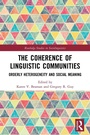 Cover: The Coherence of Linguistic Communities - Routledge