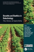 Cover: Biosafety and Bioethics in Biotechnology - CRC Press