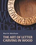 Cover: Art of Letter Carving in Wood - The Crowood Press Ltd
