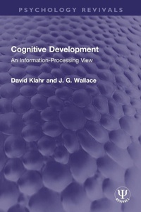 Enlarge image Cover: Cognitive Development - Routledge