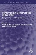 Cover: Contemporary Constructions of the Child - Routledge