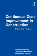 Cover: Continuous Cost Improvement in Construction - Routledge