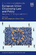 Cover: Research Handbook on European Union Citizenship Law and Policy - Edward Elgar Publishing