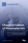 Cover: Characterization of Nanomaterials - MDPI AG
