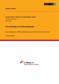Abbildung von: Vermarktung von Online-Werbung - GRIN Verlag