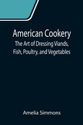 Cover: American Cookery - ALPHA EDITION