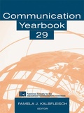 Cover: Communication Yearbook 29 - Routledge
