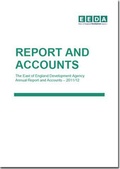 Cover: The East of England Development Agency annual report and accounts - 2011/12 - TSO