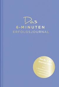 Abbildung von: Das 6-Minuten-Erfolgsjournal (mittelblau) - Rowohlt Taschenbuch