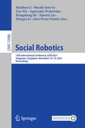 Cover: Social Robotics - Springer