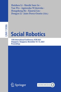 Enlarge image Cover: Social Robotics - Springer