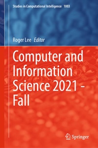 Enlarge image Cover: Computer and Information Science 2021 - Fall - Springer