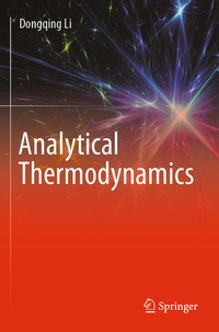 Enlarge image Cover: Analytical Thermodynamics - Springer