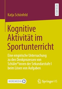Abbildung von: Kognitive Aktivität im Sportunterricht - Springer VS