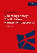 Cover: Marketing Concept - The St. Gallen Management Approach - UTB