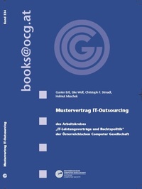 Enlarge image Cover: Mustervertrag IT-Outsourcing - Oesterreichische Computer Gesellschaft