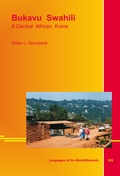 Cover: Bukavu Swahili - LINCOM GmbH