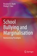 Cover: School Bullying and Marginalisation - Springer