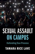 Cover: Sexual Assault on Campus - Cambridge University Press