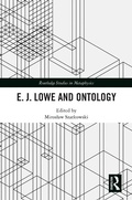 Cover: E.J. Lowe and Ontology - Routledge