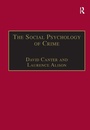 Cover: The Social Psychology of Crime - Routledge