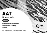 Abbildung von: AAT Principles of Costing - BPP Learning Media