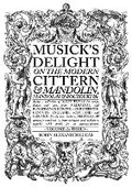 Cover: Musick's Delight on the Modern Cittern & Mandolin, Mandolas & Bouzouki etc. - Cittern Press