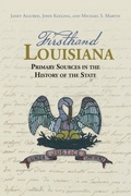 Cover: Firsthand Louisiana - University of Louisiana at Lafayette Press
