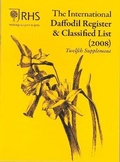 Cover: International Daffodil Register & Classified List (2008): Twelfth Supplement - RHS Media