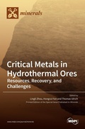 Cover: Critical Metals in Hydrothermal Ores - MDPI AG