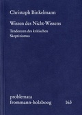Cover: Wissen des Nicht-Wissens - frommann-holzboog