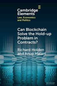 Enlarge image Cover: Can Blockchain Solve the Hold-up Problem in Contracts? - Cambridge University Press