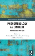 Cover: Phenomenology as Critique - Routledge