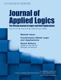 Cover: Journal of Applied Logics, Volume 8, Number 8, September 2021. Special issue - College Publications