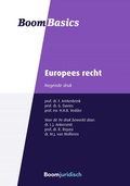 Cover: Boom Basics Europees recht - Boom juridisch