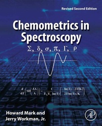 Abbildung von: Chemometrics in Spectroscopy - Academic Press