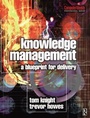 Cover: Knowledge Management - A Blueprint for Delivery - Butterworth-Heinemann