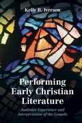 Cover: Performing Early Christian Literature - Cambridge University Press