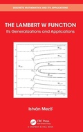 Cover: The Lambert W Function - Chapman & Hall/CRC