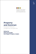 Bild: Property and Contract - Hart Publishing