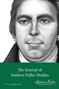Cover: The Journal of Andrew Fuller Studies 3 (September 2021) - H&e Academic