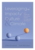 Cover: Leveraging the Impact of Culture and Climate - Solution Tree Press