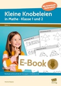 Cover: Kleine Knobeleien in Mathe - Klasse 1 und 2 - scolix