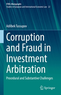 Abbildung von: Corruption and Fraud in Investment Arbitration - Springer