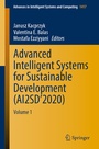 Cover: Advanced Intelligent Systems for Sustainable Development (AI2SD'2020) - Springer
