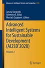 Cover: Advanced Intelligent Systems for Sustainable Development (AI2SD'2020) - Springer