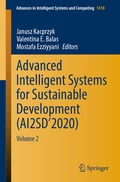 Cover: Advanced Intelligent Systems for Sustainable Development (AI2SD'2020) - Springer