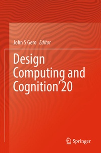 Enlarge image Cover: Design Computing and Cognition'20 - Springer