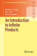 Cover: An Introduction to Infinite Products - Springer