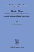 Cover: Charter Cities. - Duncker & Humblot